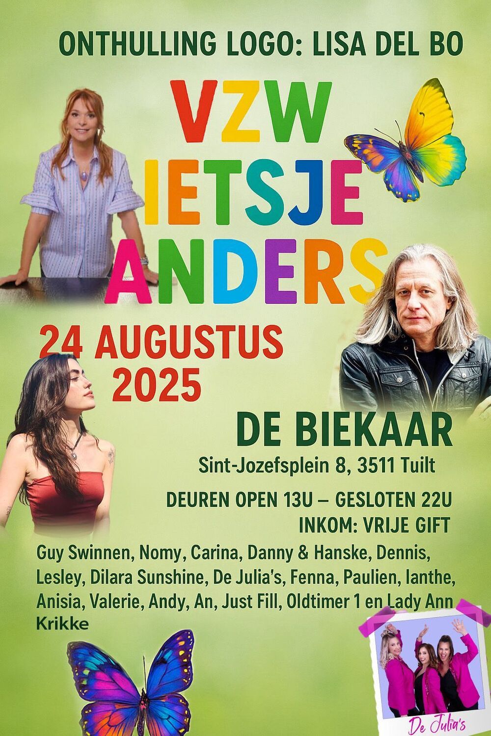 Benefiet VZW Ietsje Anders