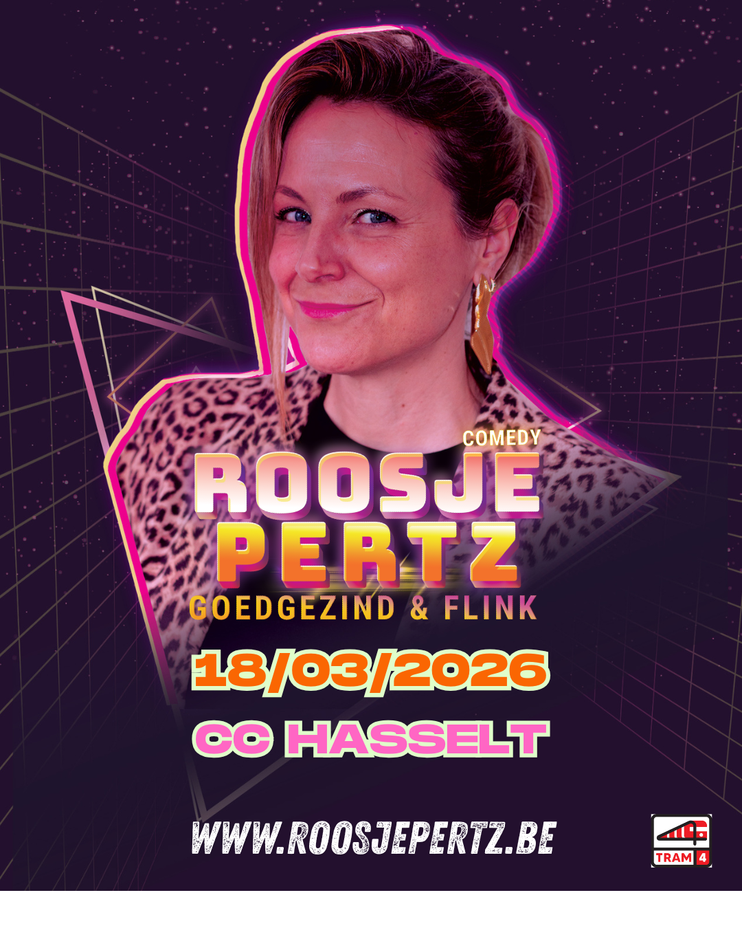 Comedy show Goedgezind en Flink - Roosje Pertz