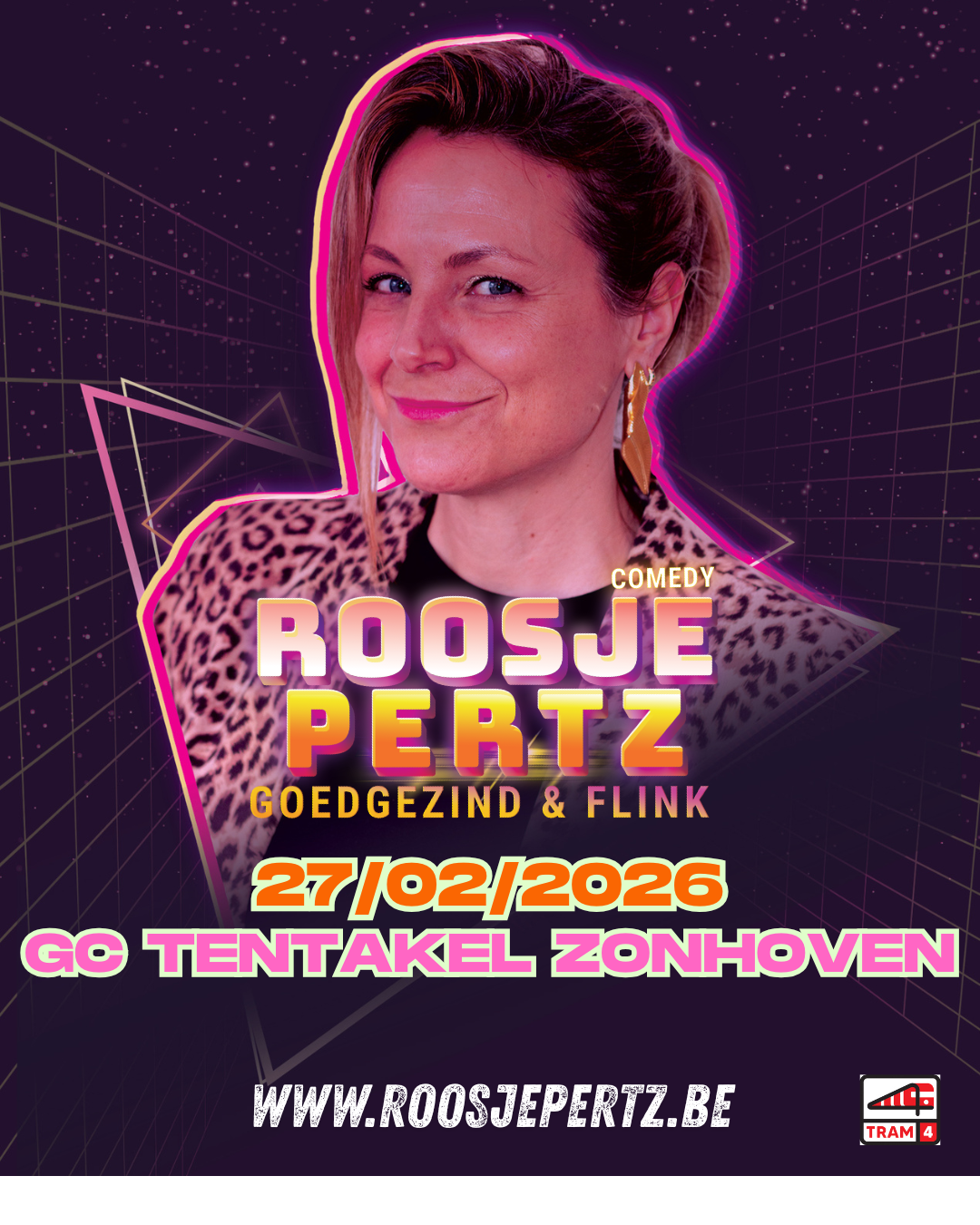 Comedy show Goedgezind en Flink - Roosje Pertz