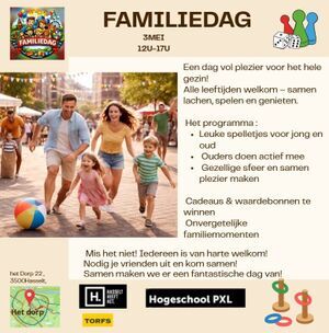 Promotie Familiedag – samenwerking met TVL Limburg