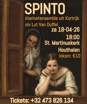 Spinto: klarinetensemble uit Kortrijk