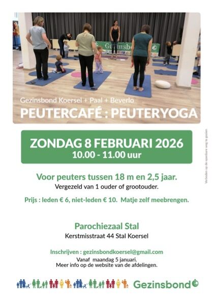 Peutercafé : peuteryoga
