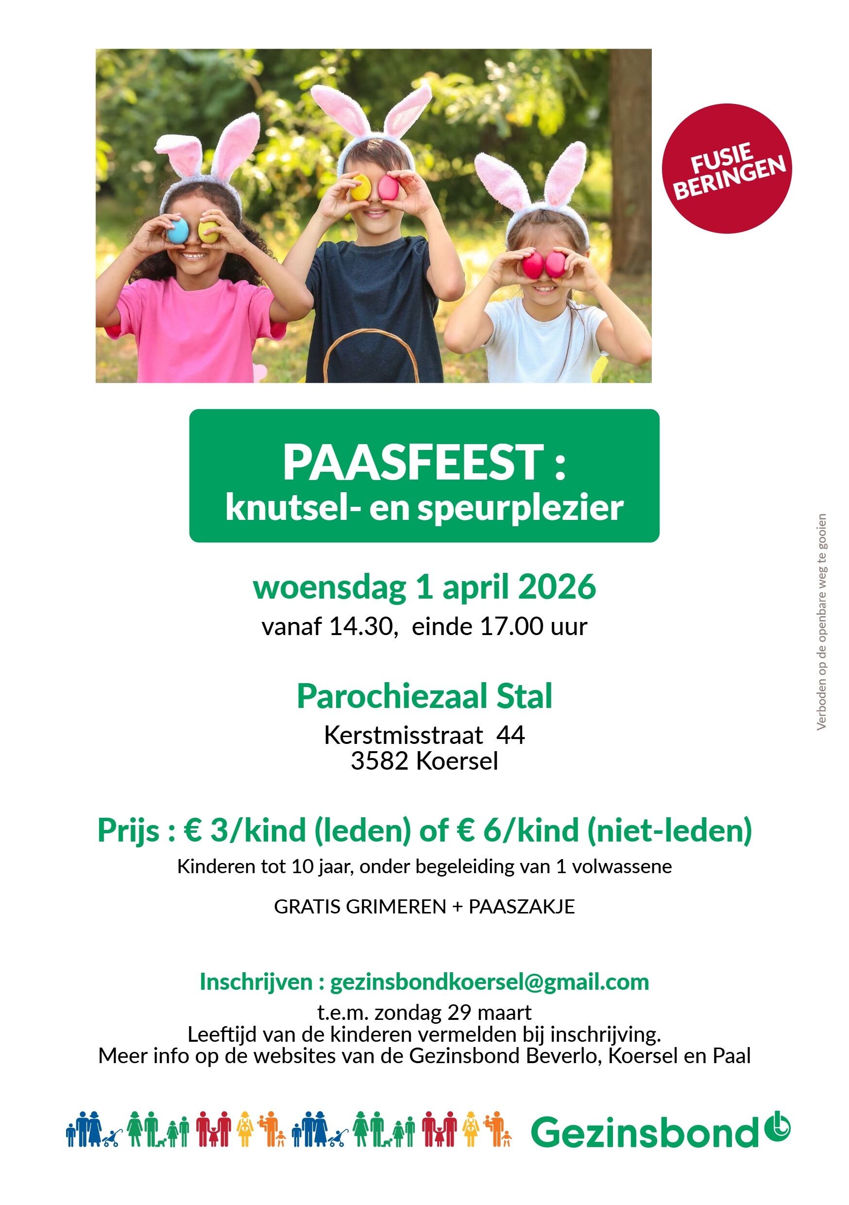 Paasfeest: knutsel-en speurplezier